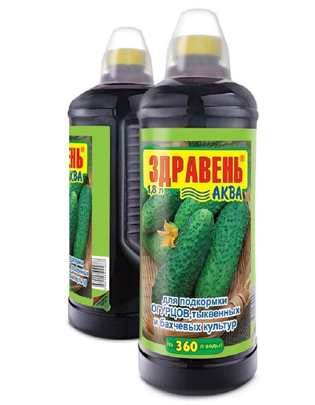 Удобрение Здравень АКВА для огурцов, тыквенных и бахчевых культур